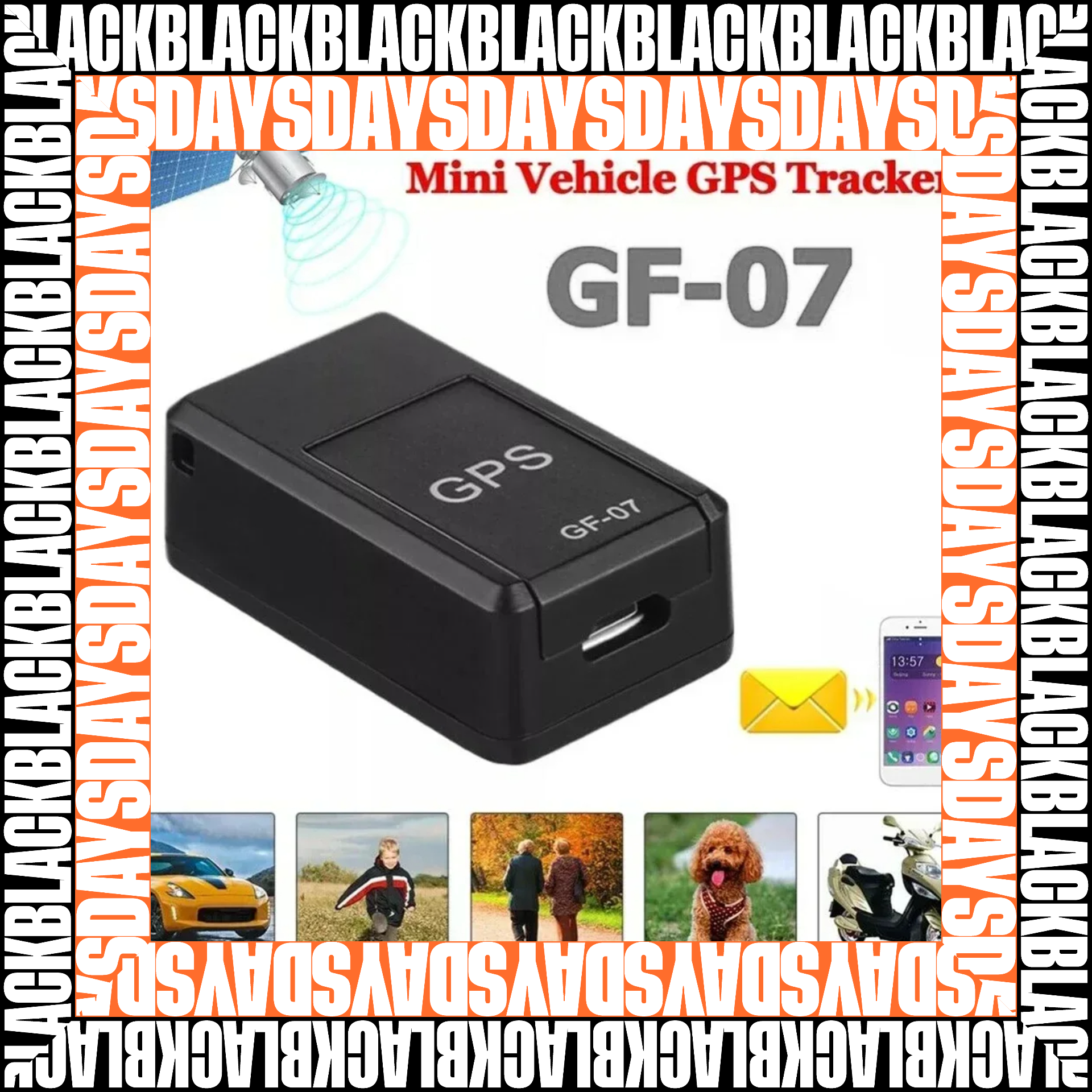 Mini Rastreador GPS para Carro-Mascotas
